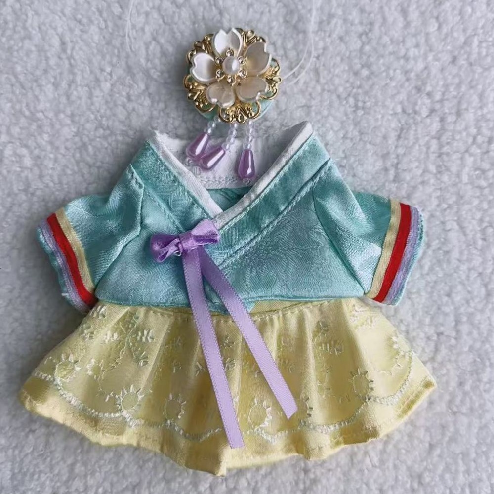 Korean Lifestyle Game - Para 15/17cm labubu boneca roupas trajes
